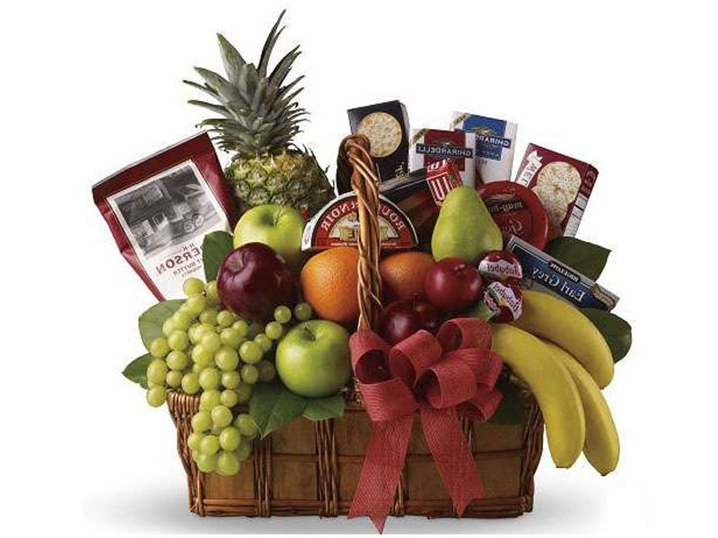 Fruit and Gourmet Basket