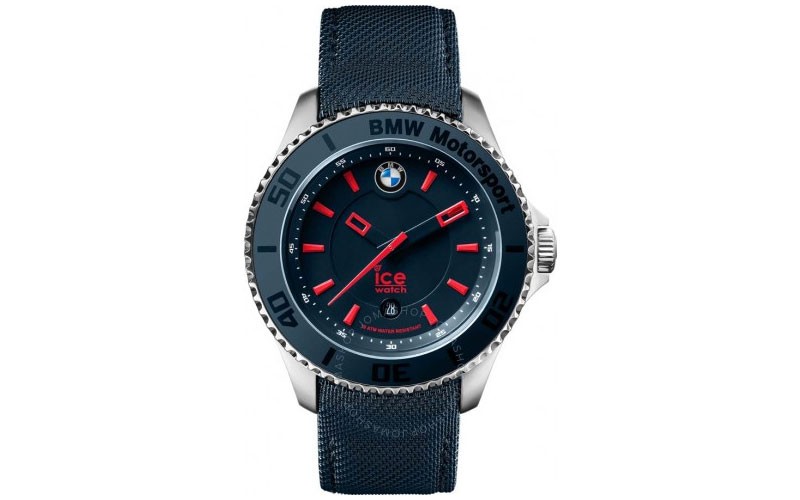 Ice Watch BMW Motorsport Navy Blue Dial Men's 43 mm Watch