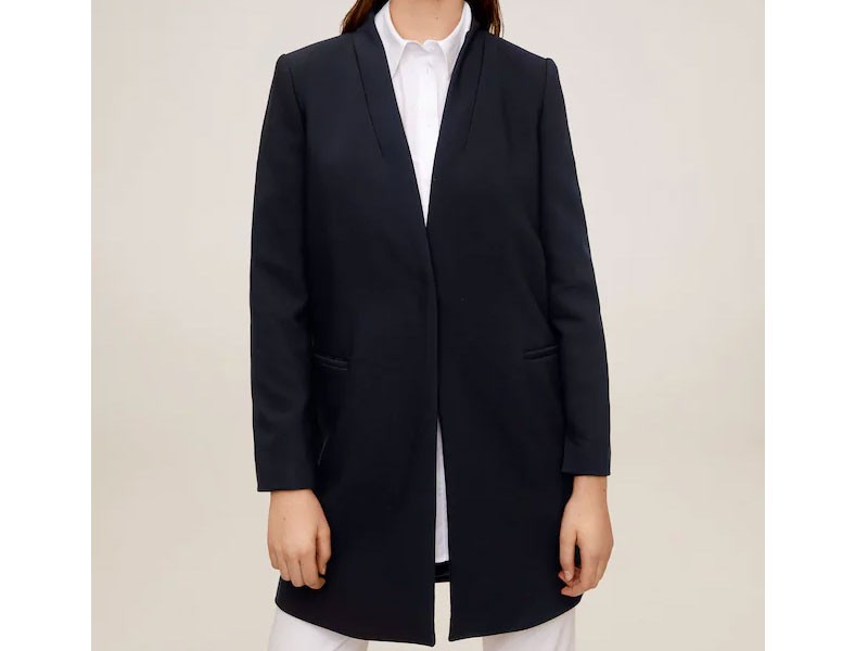 Women's Straight Pocketed Coat