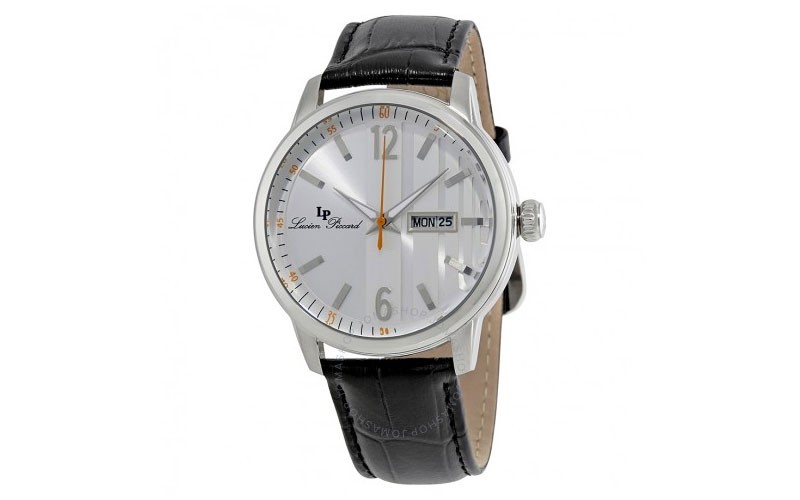  Lucien Piccard Milanese Date Day Men's Watch