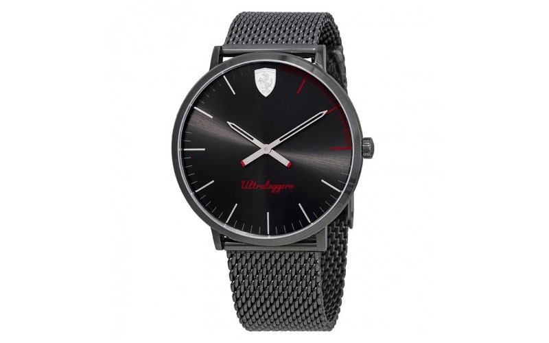 Ferrari Ultraleggero Gunmetal Dial Men's Watch