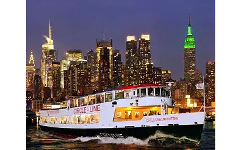 2 Hours New York City Cruise, Pier 83 Midtown Harbor Lights Night Cruise Tour