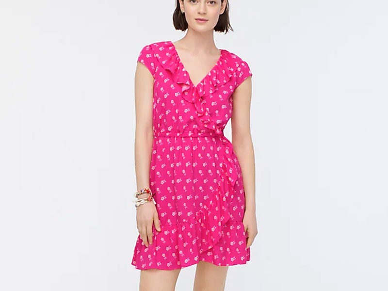 Women's Sheath Dress In Butterfly Jacquard