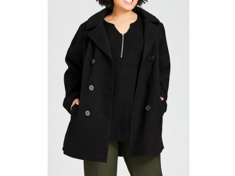 Women's Faux Wool Peacoat