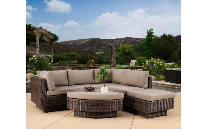 Brenan Outdoor 6Pc Sofa Sectional