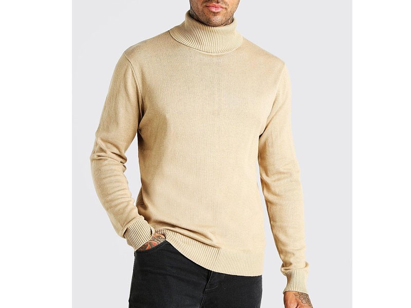 Men's Roll Neck Jumper