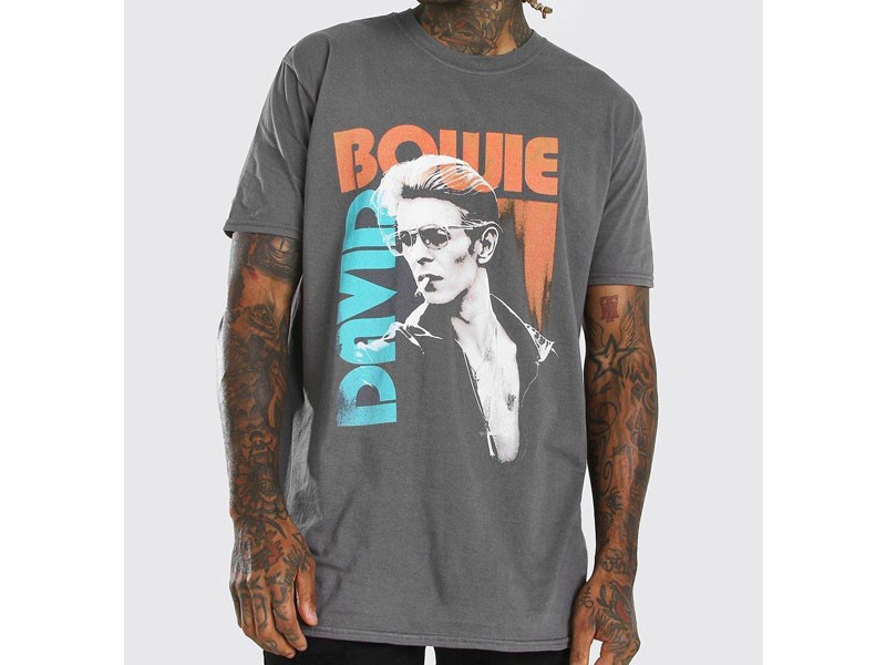 David Bowie License T-Shirt For Men