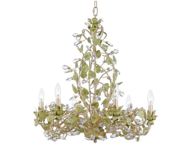 Crystorama Lighting 4846 Josie Six Light Chandelier