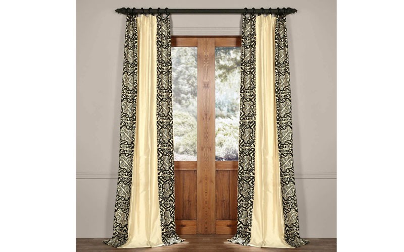 Plazzo Royale Silk Curtain