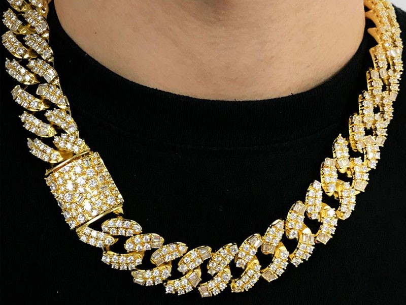 Cuban Bling Chain For Men