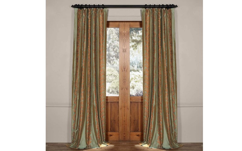 Borrache Silk Curtain