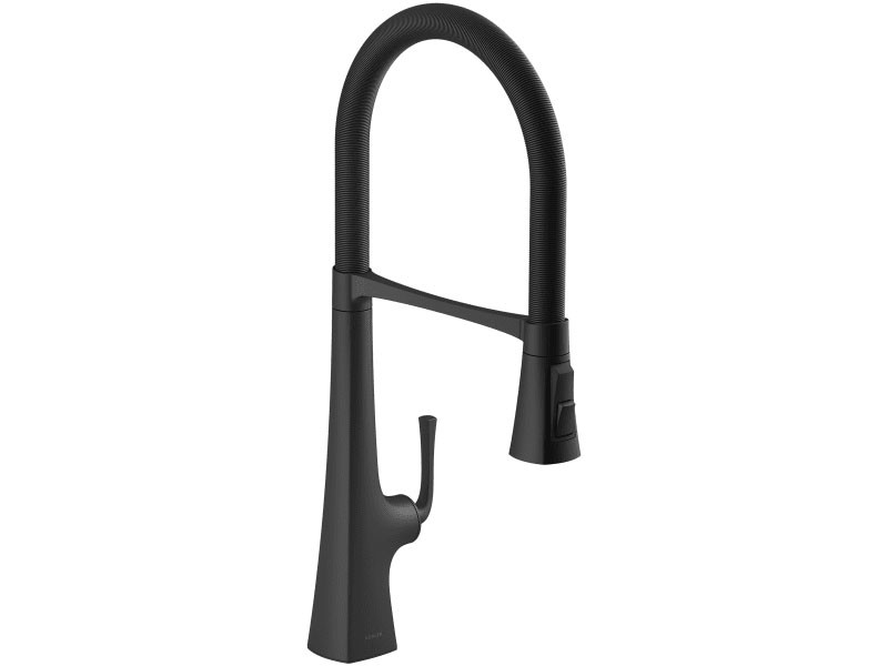 Kohler Graze 1.5 GPM Single Hole Pre-Rinse Pull Down Kitchen Faucet