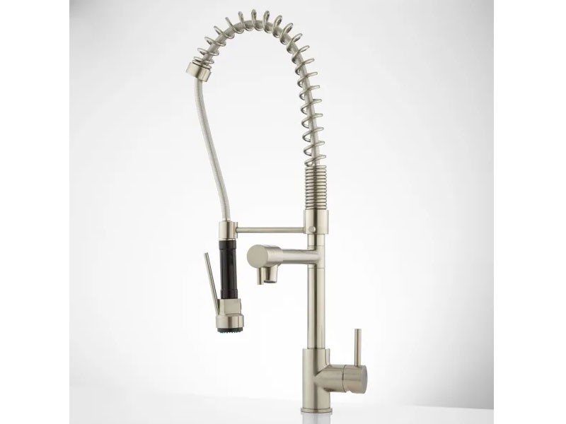 Signature Hardware Levi 1.8 GPM Pre-Rinse Kitchen Faucet