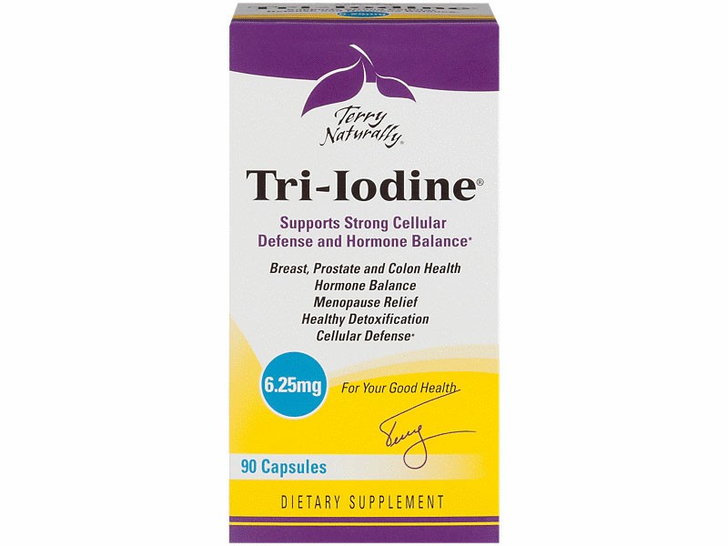 Tri-Iodine Supports Hormone Balance 6.25 MG 90 Capsules