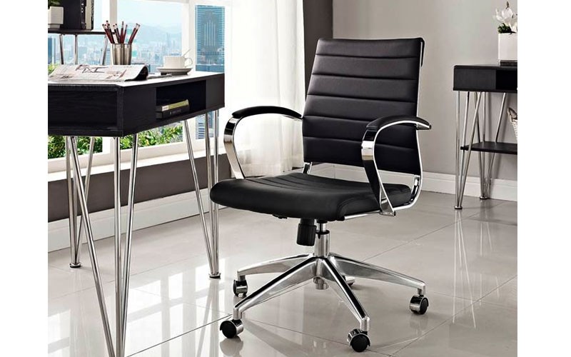 Jive Mid Back Office Chair In Black