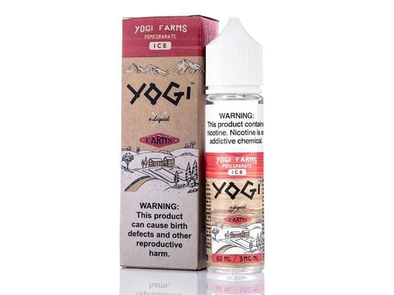 Yogi Farms-E-Liquid Pomegranate Ice