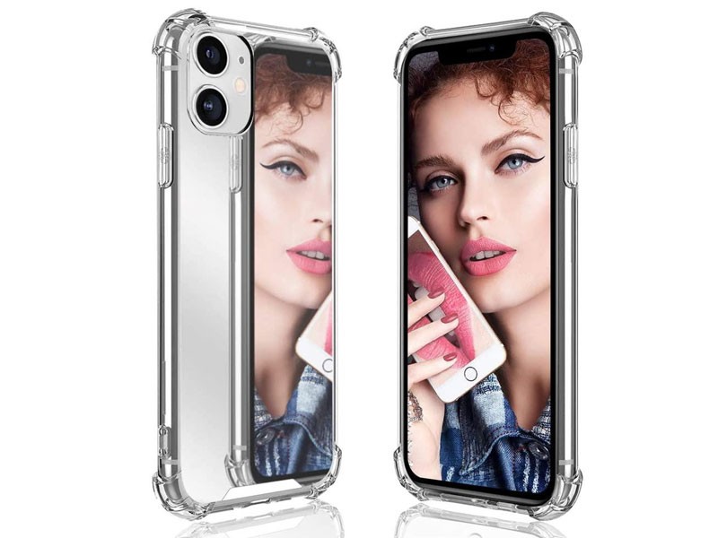 Luxury Clear Makeup Mirror Phone Case