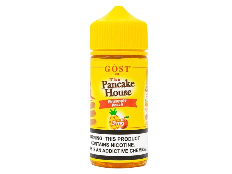 Gost Vapor Pancake House pineapple Peach 100ml Ejuice