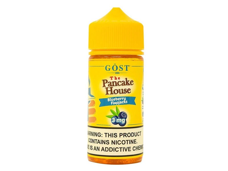 Gost Vapor Pancake House Blueberry Flapjacks 100ml Ejuice