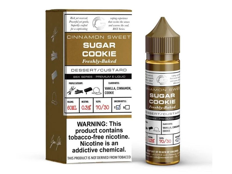 Glas Basix Series Sugar Cookie 60ML ELiquid