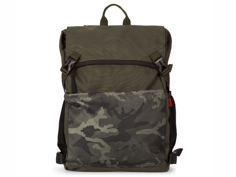 Camo Foldover Backpack Tracker