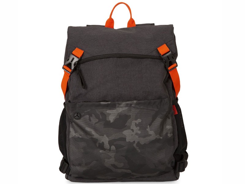 Camo Foldover Backpack Tracker