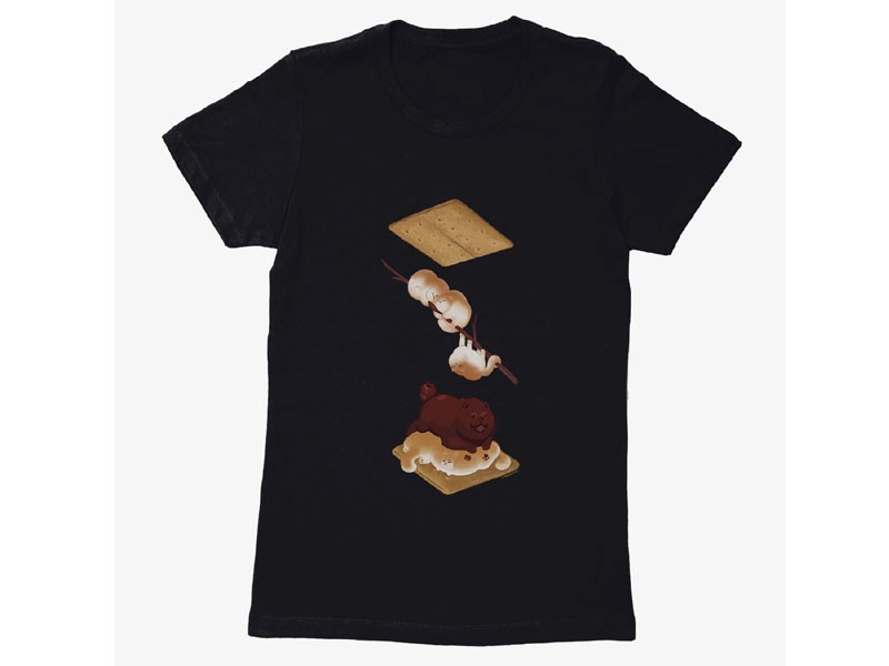 Fun With Food Floofy S'mores Womens T-Shirt BoxLunch Exclusive