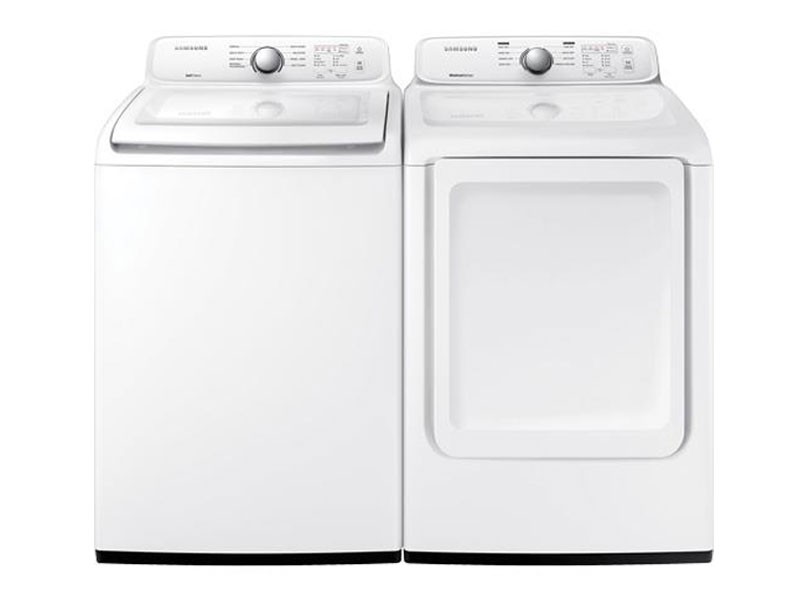 Samsung Top Load Washer With Load Electric Dryer