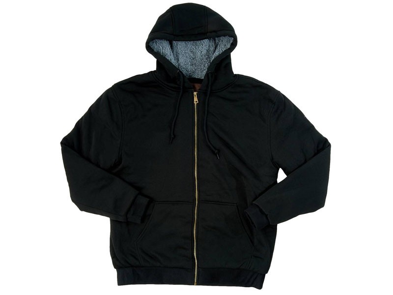 Men's Mountain Ridge Sherpa Fleece Hooded Jacket