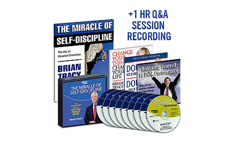 Brian Tracy The Miracle of Self Discipline Package