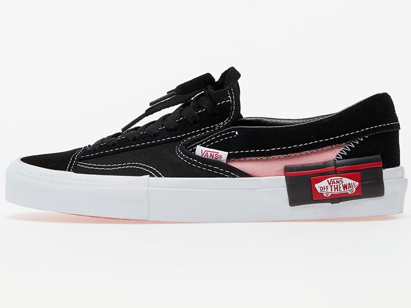 Vans Slip On Cap Black Pinky Icing Sneakers For Men