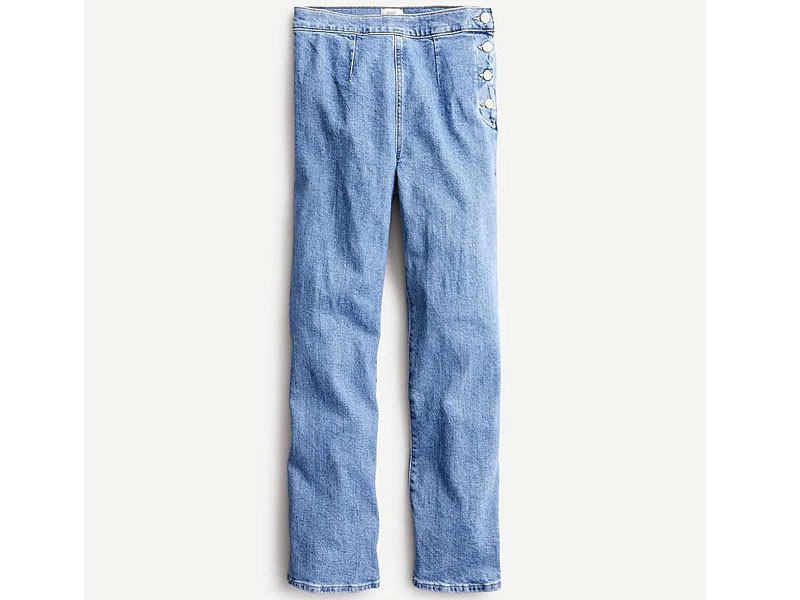 Women's Slim Wide-Leg Sailor Jean In Atlantic Wash