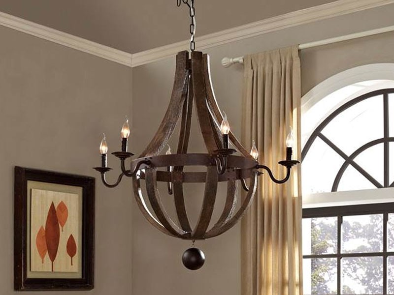 Chandeliers And Pendant Lamps Ballista Chandelier In Antique Brass