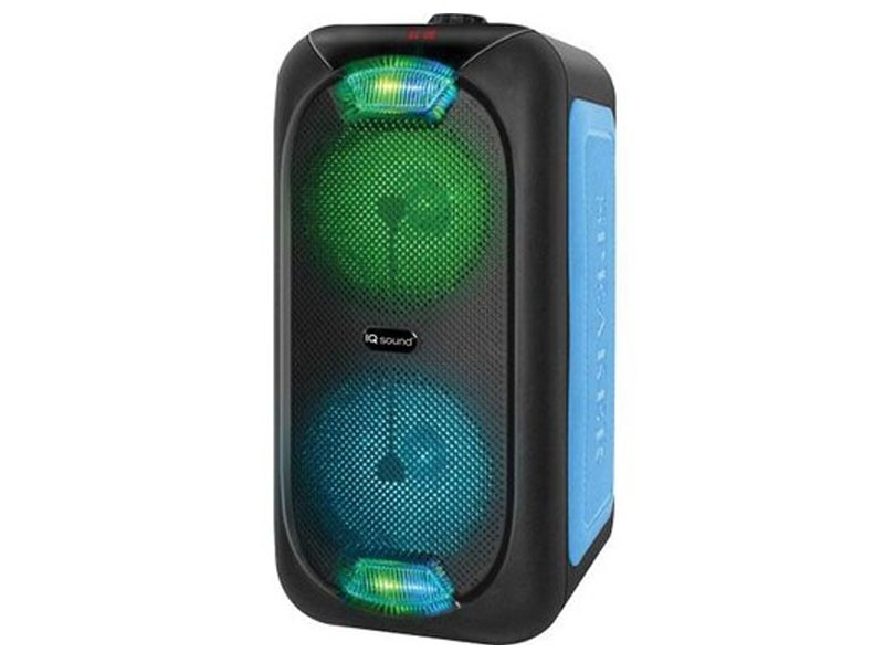 IQ Sound Lighted Portable Bluetooth Party Speaker