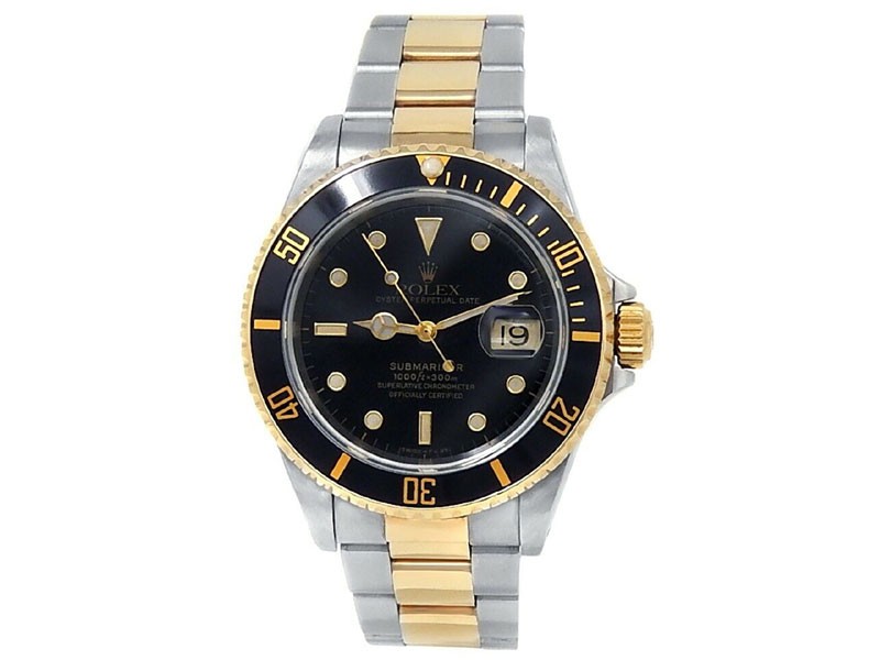 Men's Rolex Submariner Automatic U Serial Pre-Owned Watch