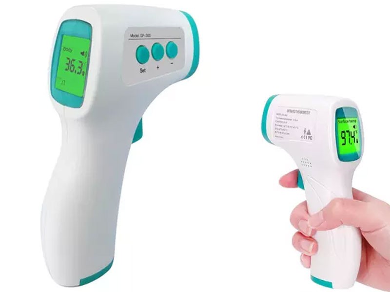 LCD Digital Non-Contact Infrared Forehead Thermometer for Adults Children Baby