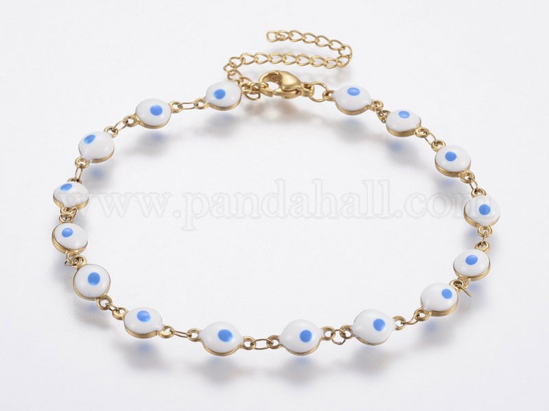 304 Stainless Steel Link Bracelets For Women