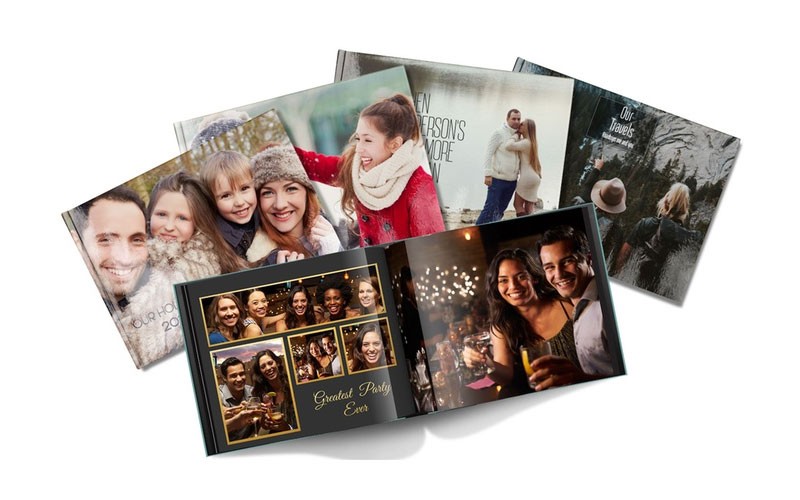 Three 11x8.5 Personalized 40-Page Hard Cover Photo Books