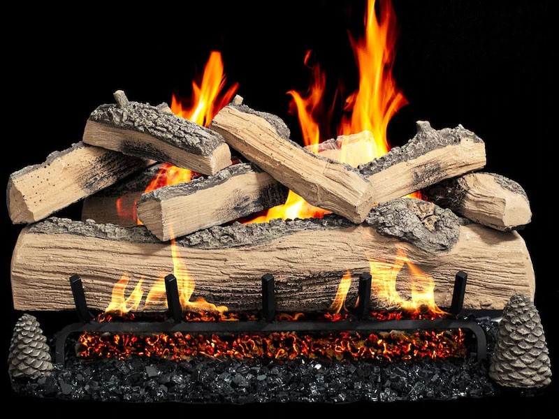 Firenado 30-Inch Split Oak Gas Logs Logs Only Burner Not Included