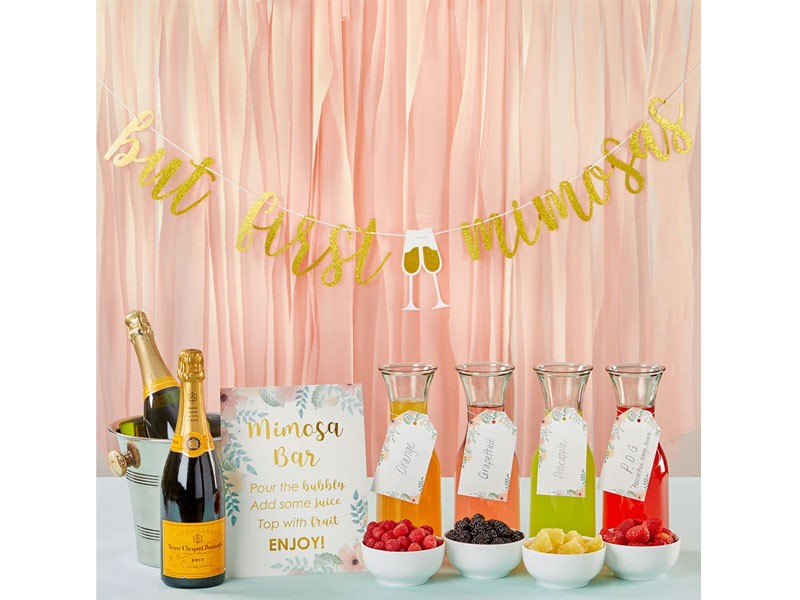 Mimosa Bar Gold Glitter 10-Piece Kit