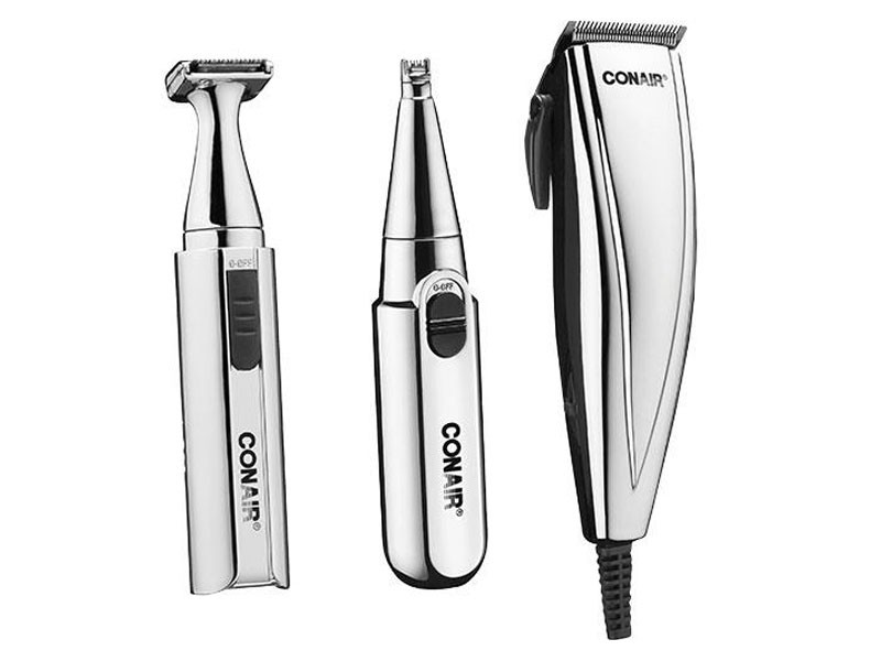 Conair Chrome 3 In 1 Grooming Kit