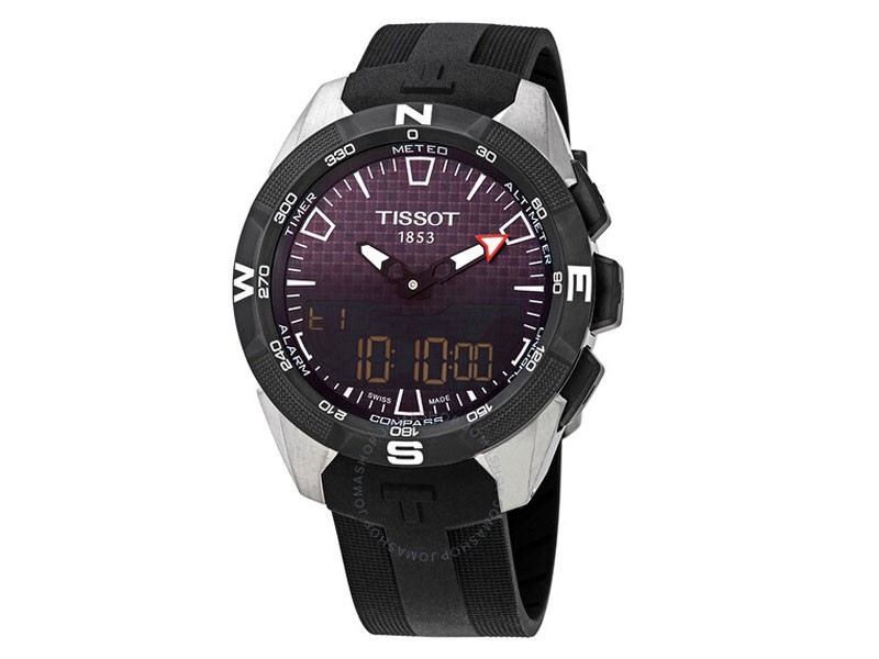 Tissot T-Touch Expert Solar II Men's Rubber Analog-Digital Watch
