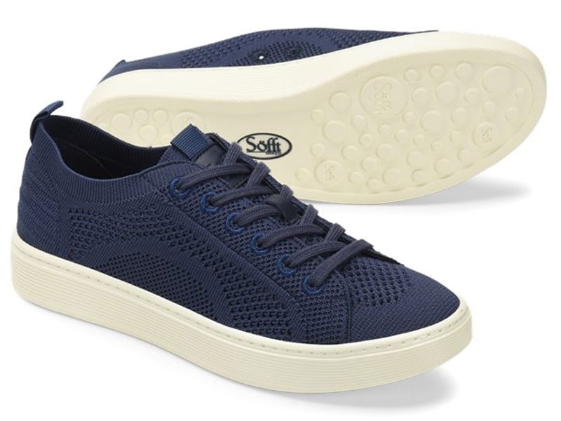 Somers-Knit Midnight Navy Casual Shoe For Men