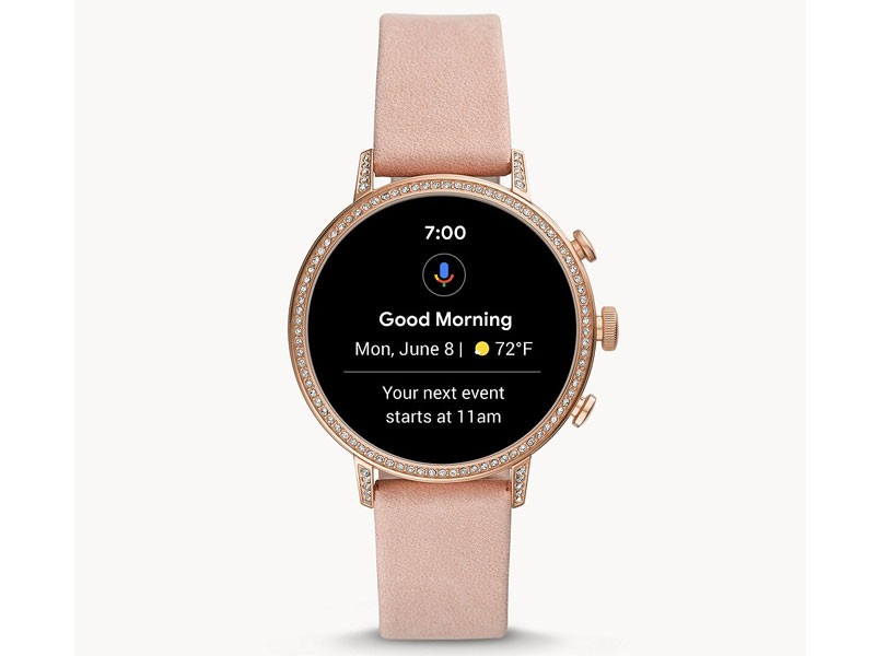 Fossil Gen 4 Women's Smartwatch Venture HR Blush Leather