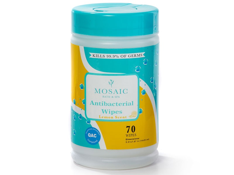 Mosaic 70pc Antibacterial Hand Wipes