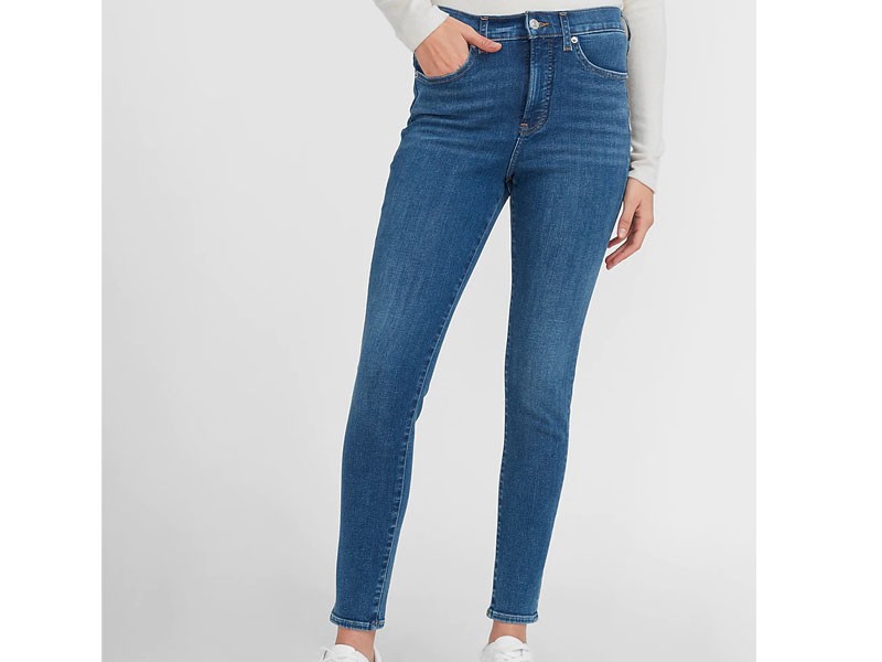 High Waisted 4-Way Hyper Stretch Skinny Jeans For Women