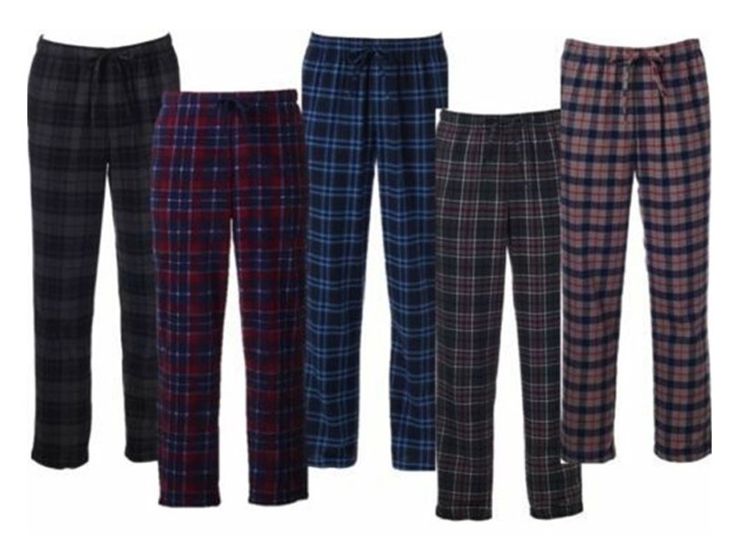 Nextex 3-Pack Men's Micro Fleece Assorted Pajama Pants