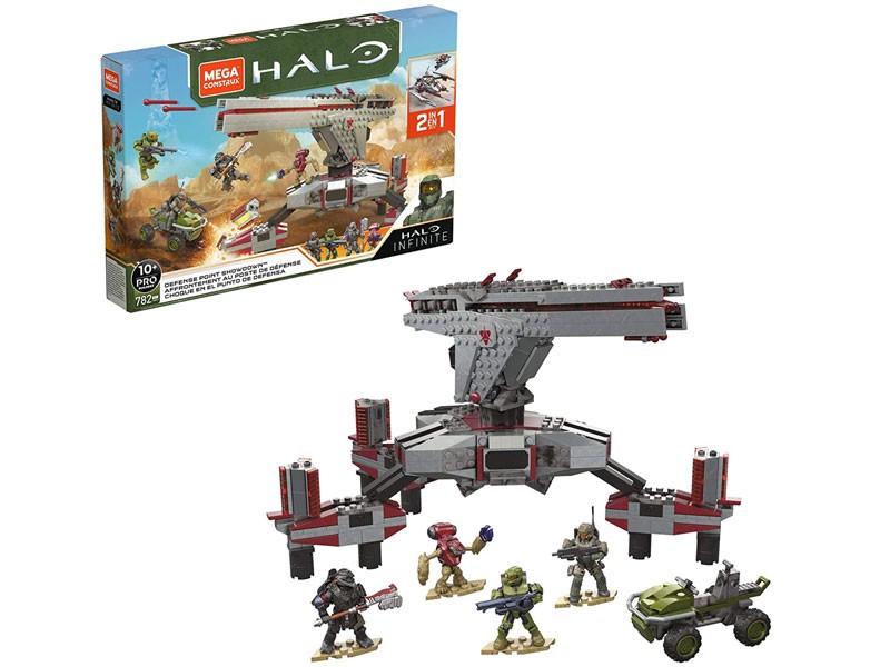 Mega Construx Halo Infinite Vehicle Defense Point Showdown