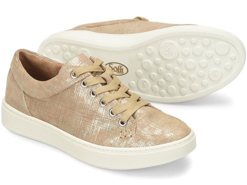 Sanders Light-Gold Sneakers For Women