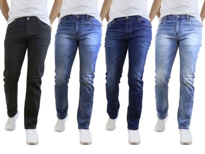 2-Pack Men's Stretch Denim Jeans